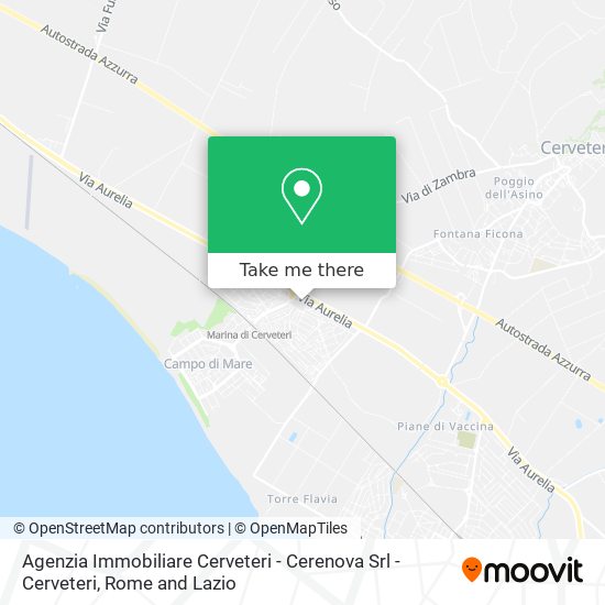 Agenzia Immobiliare Cerveteri - Cerenova Srl - Cerveteri map