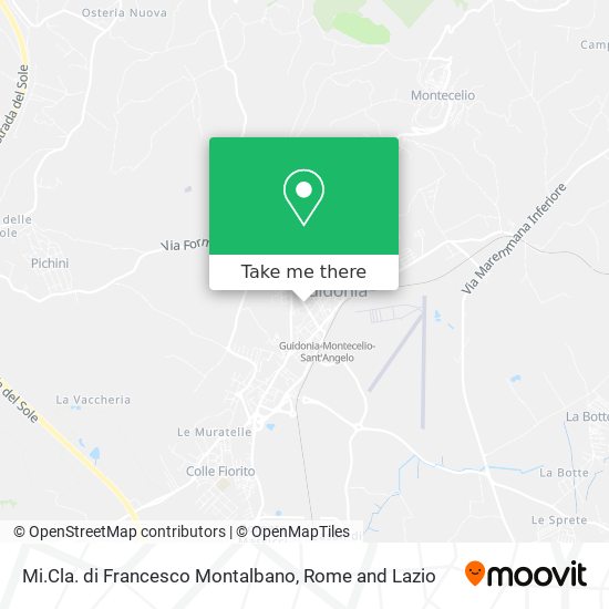 Mi.Cla. di Francesco Montalbano map