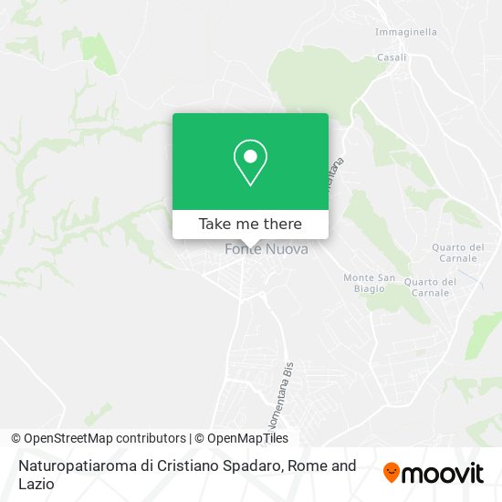 Naturopatiaroma di Cristiano Spadaro map