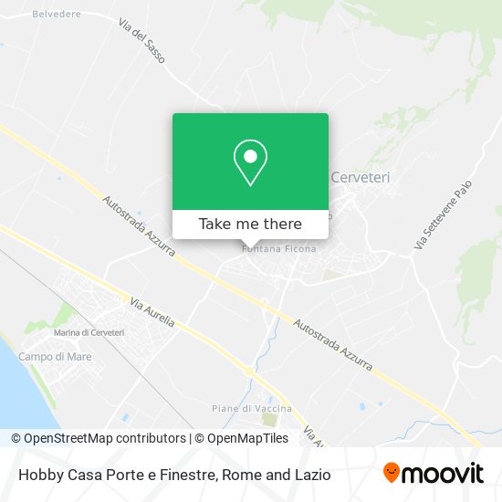 Hobby Casa Porte e Finestre map