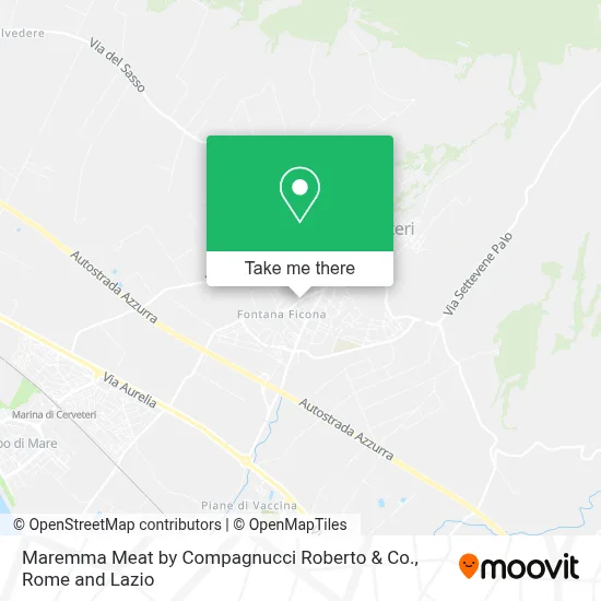 Maremma Meat by Compagnucci Roberto & Co. map