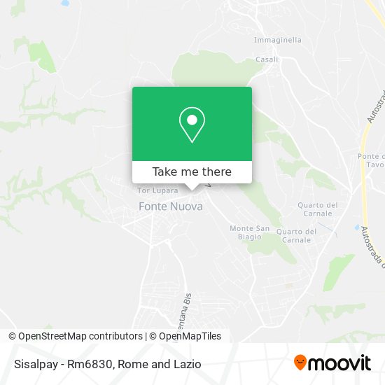 Sisalpay - Rm6830 map