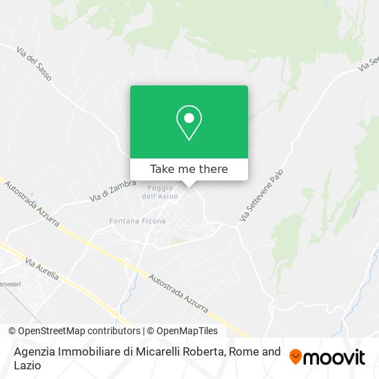 Agenzia Immobiliare di Micarelli Roberta map