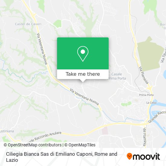 Ciliegia Bianca Sas di Emiliano Caponi map