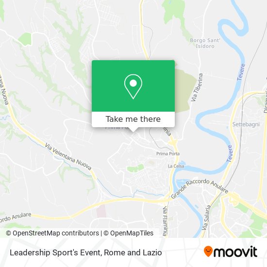 Leadership Sport's Event map