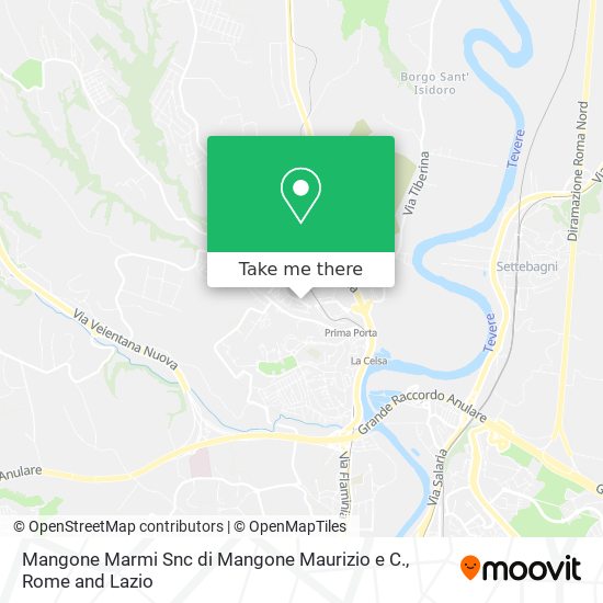 Mangone Marmi Snc di Mangone Maurizio e C. map