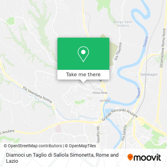 Diamoci un Taglio di Saliola Simonetta map