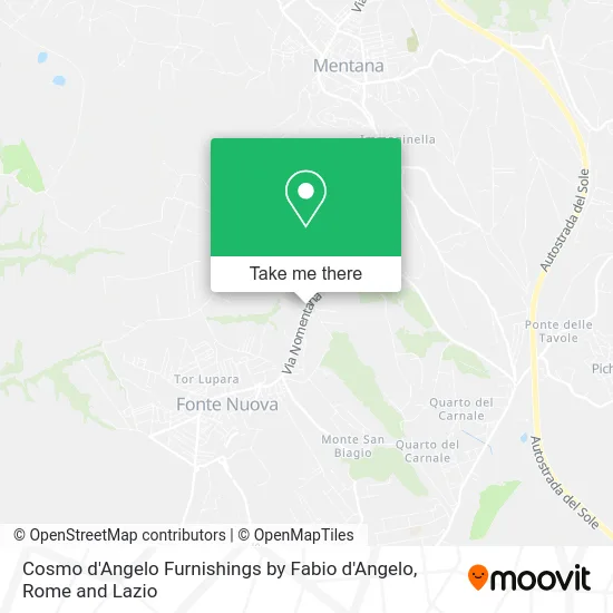 Cosmo d'Angelo Furnishings by Fabio d'Angelo map