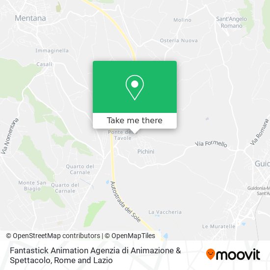 Fantastick Animation Agenzia di Animazione & Spettacolo map