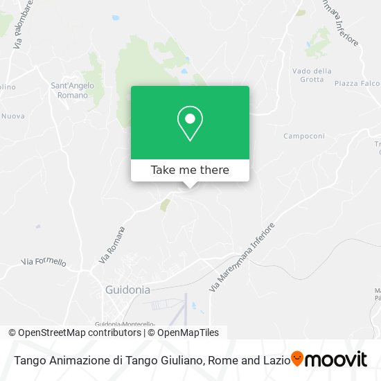 Tango Animazione di Tango Giuliano map