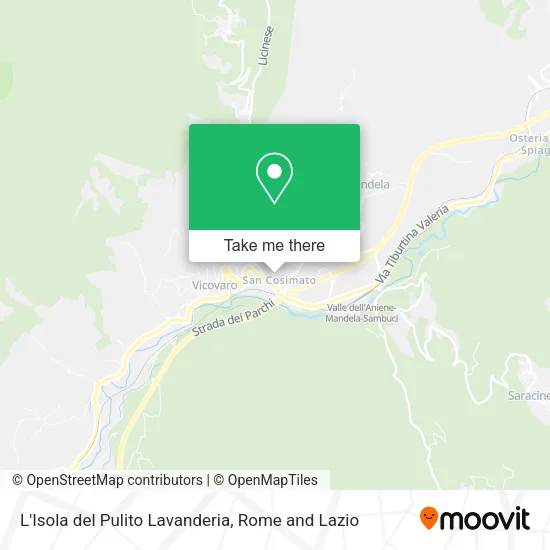L'Isola del Pulito Lavanderia map