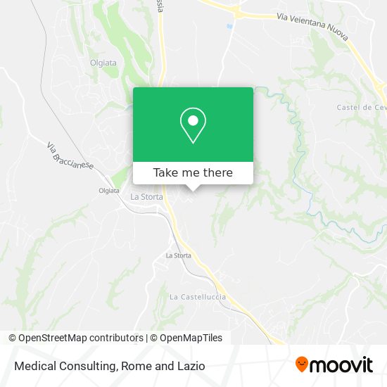 Medical Consulting map