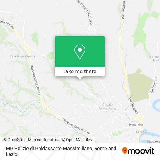 MB Pulizie di Baldassarre Massimiliano map