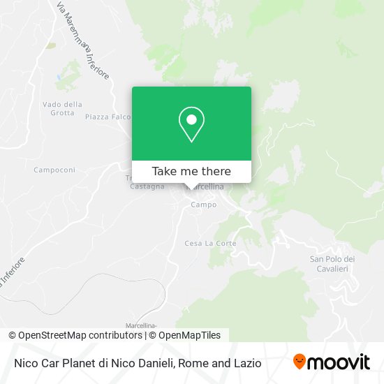 Nico Car Planet di Nico Danieli map