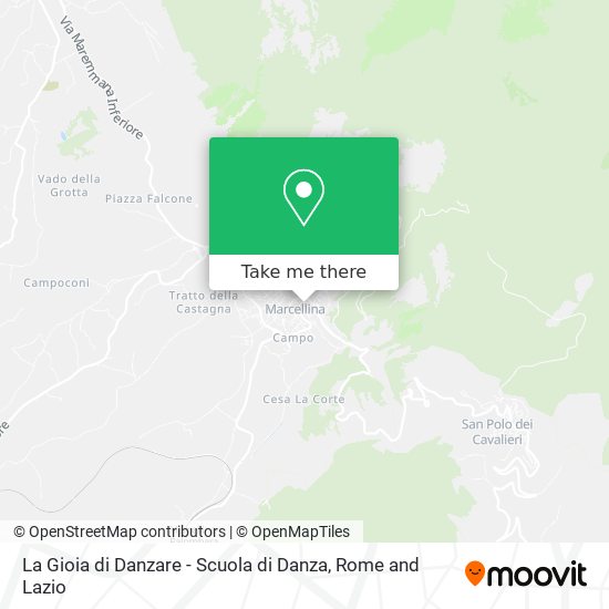 La Gioia di Danzare - Scuola di Danza map