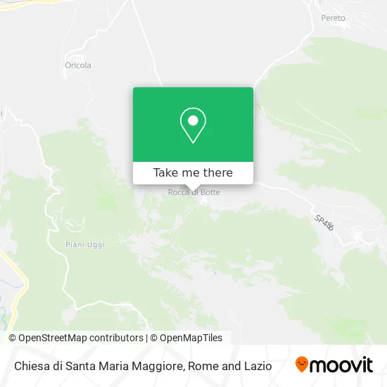 Santa Maria Maggiore Church map