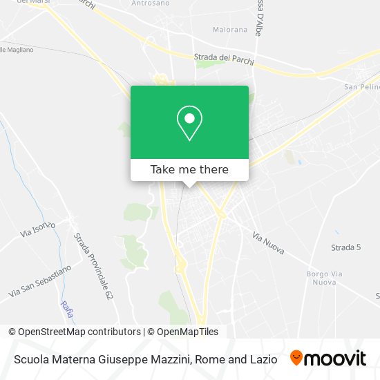 Scuola Materna Giuseppe Mazzini map