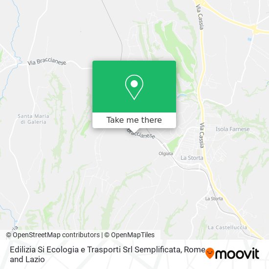 Edilizia Si Ecologia e Trasporti Srl Semplificata map