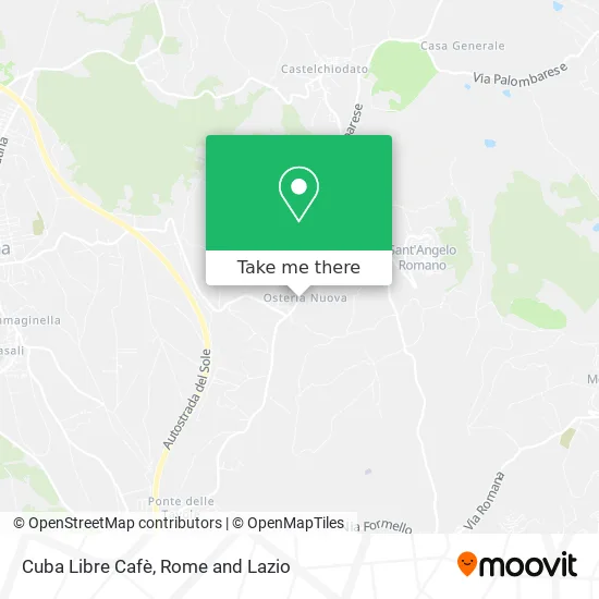 Cuba Libre Cafe map