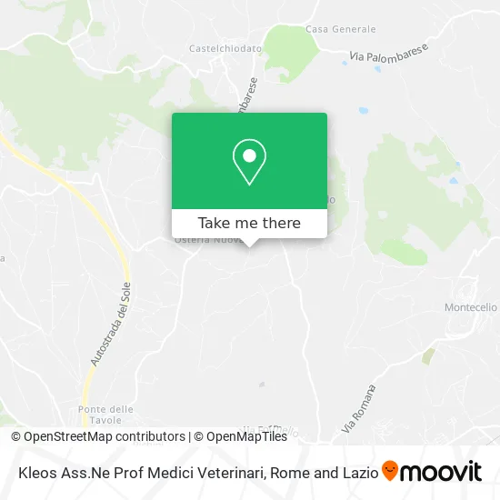 Kleos Professional Association of Veterinary Doctors map