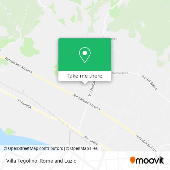 Villa Tegolino map