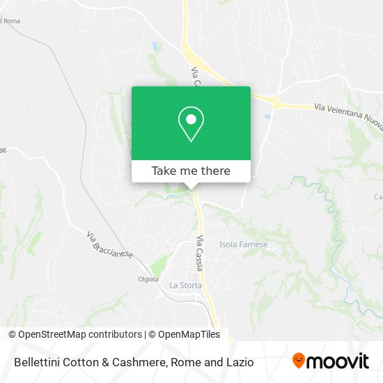 Bellettini Cotton & Cashmere map