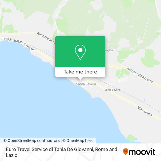 Euro Travel Service di Tania De Giovanni map