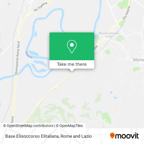 Base Elisoccorso Elitaliana map