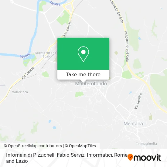 Infomain by Pizzichelli Fabio IT Services map