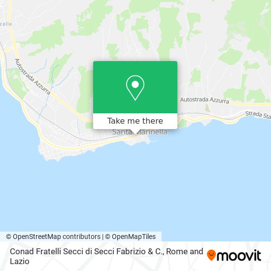 Conad Fratelli Secci di Secci Fabrizio & C. map