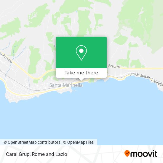 Carai Grup map