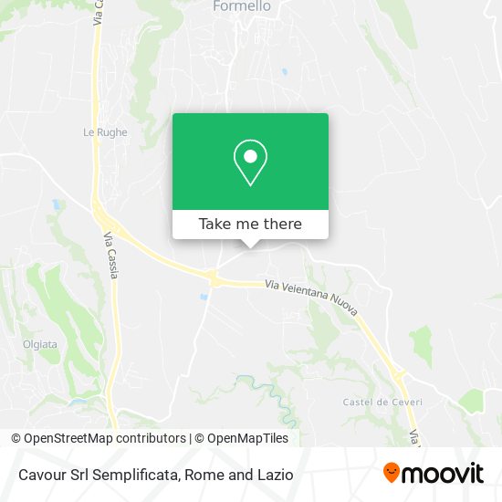 Cavour Srl Semplificata map
