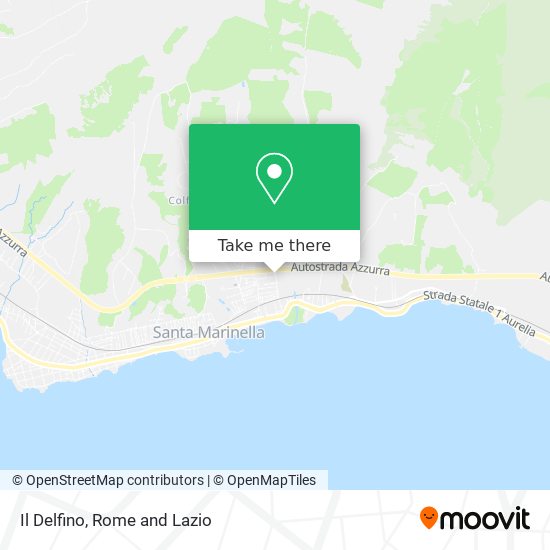 Il Delfino map