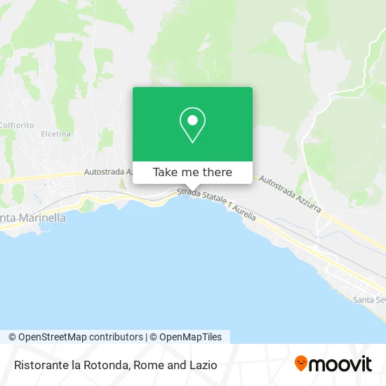 Restaurant La Rotonda map