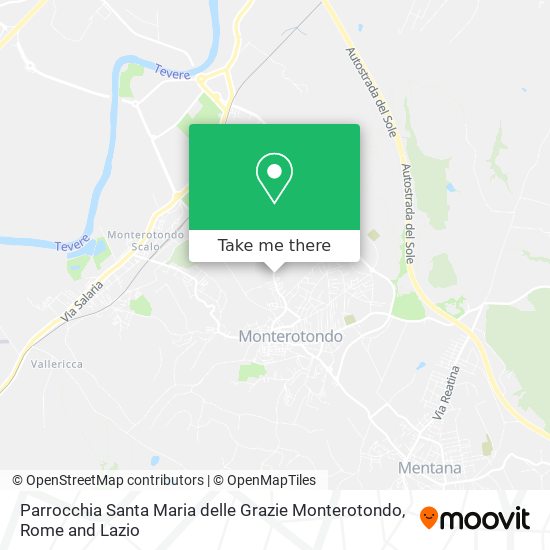 Parrocchia Santa Maria delle Grazie Monterotondo map