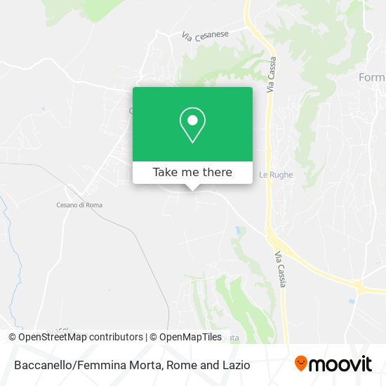 Baccanello/Femmina Morta map