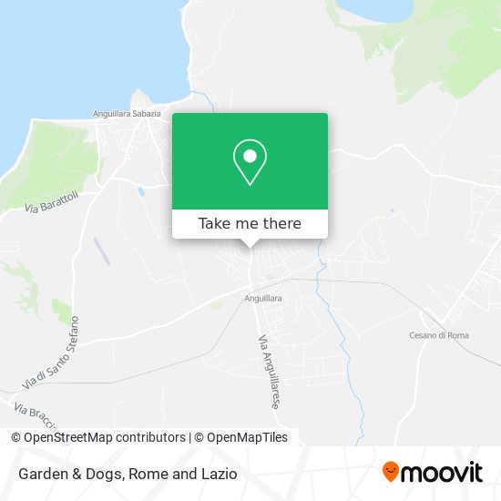 Garden & Dogs map