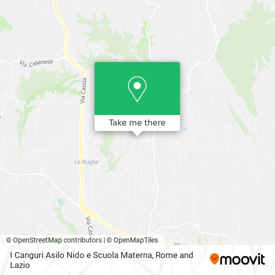 I Canguri Asilo Nido e Scuola Materna map