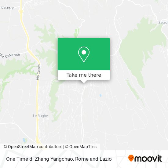 One Time di Zhang Yangchao map