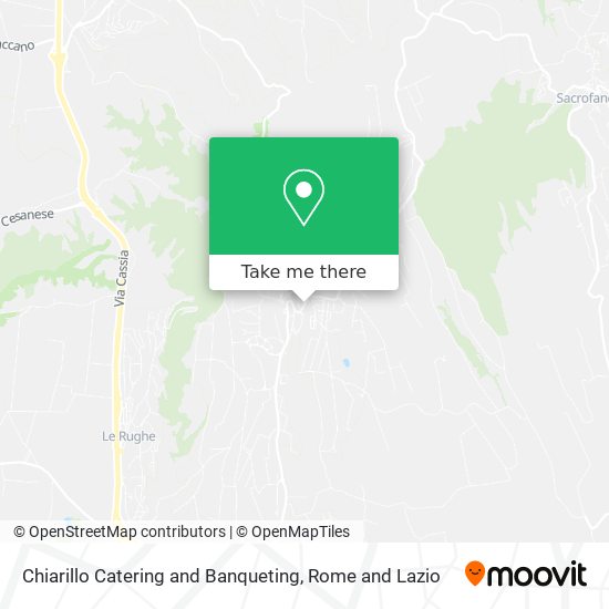 Chiarillo Catering and Banqueting map
