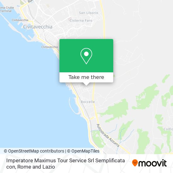 Imperatore Maximus Tour Service Srl Semplificata con map