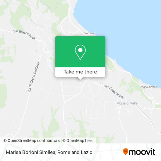 Marisa Borioni Similea map