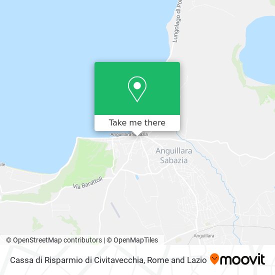 Cassa di Risparmio di Civitavecchia map