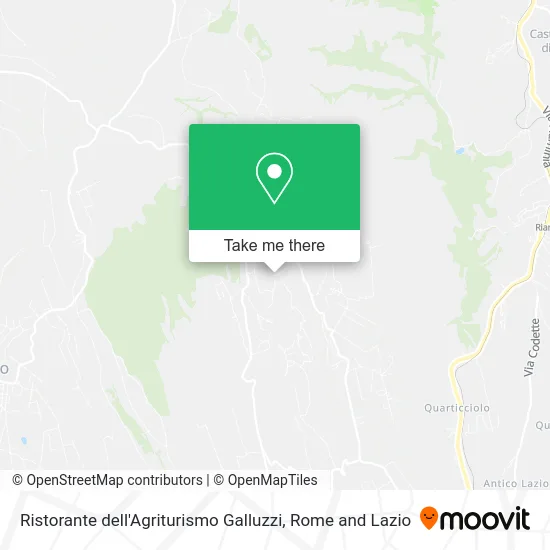 Galluzzi Farmhouse Restaurant map