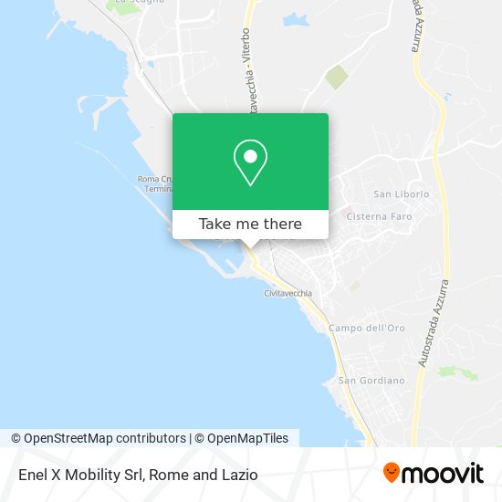 Enel X Mobility Srl map