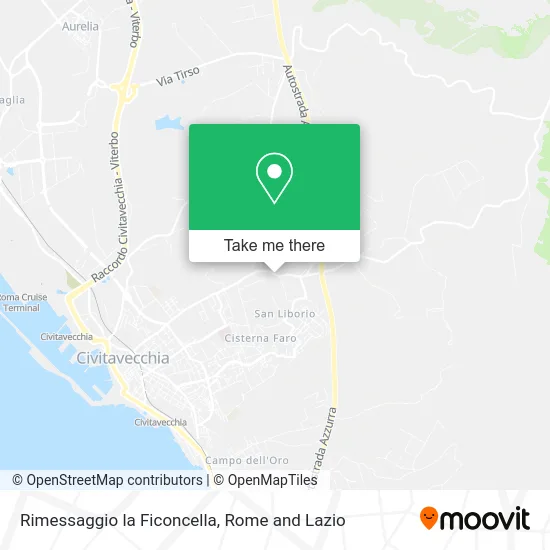 Rimessaggio la Ficoncella map