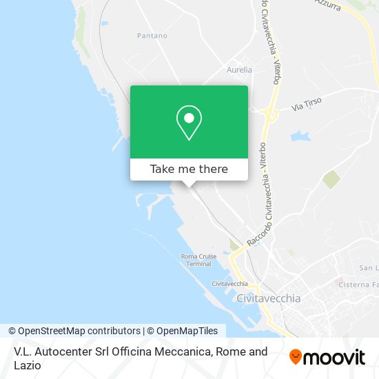 V.L. Autocenter Srl Officina Meccanica map