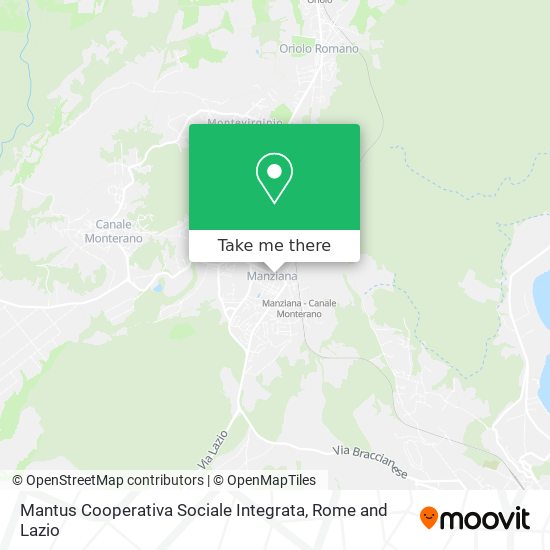 Mantus Cooperativa Sociale Integrata map