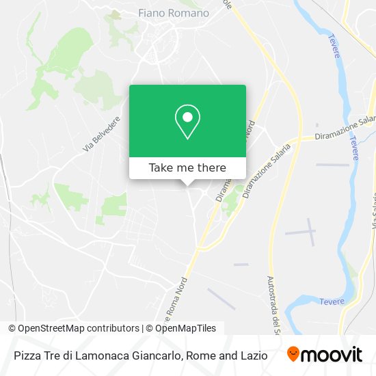 Pizza Tre di Lamonaca Giancarlo map