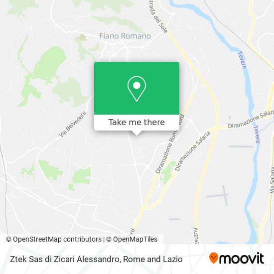 Ztek Sas di Zicari Alessandro map